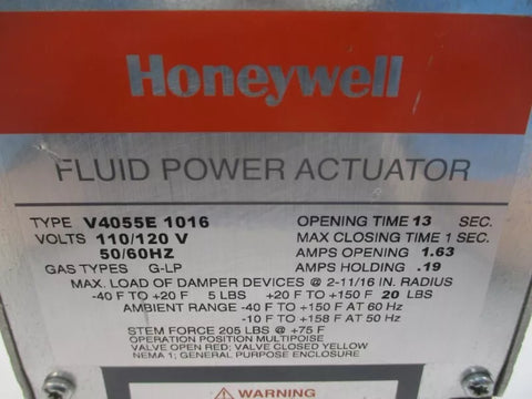 HONEYWELL V4055E1016