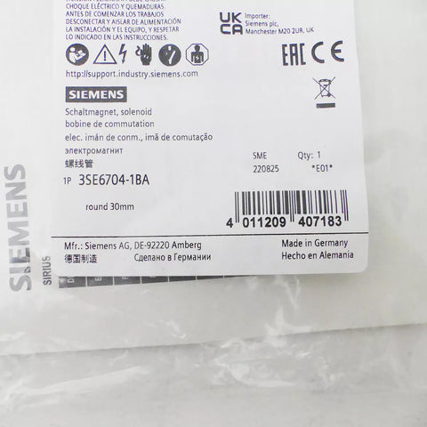 Siemens 3SE6704-1BA