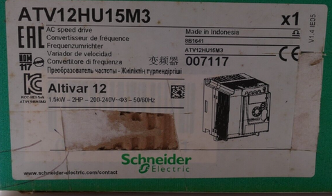 Schneider Electric ATV12HU15M3