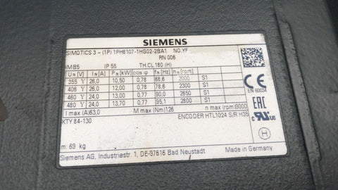 SIEMENS 1PH8107-1HG02-2BA1