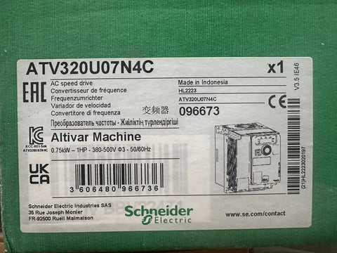 Schneider ATV320U07N4C