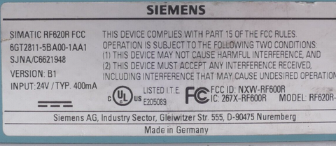 Siemens 6GT28115BA001AA1