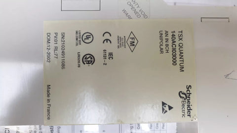 SCHNEIDER ELECTRIC MODICON 140ACI03000