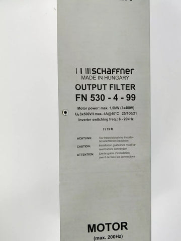 SCHAFFNER FN 530-4-99