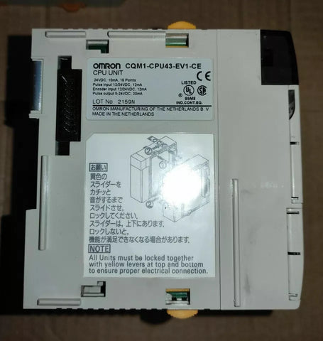 OMRON CQM1-CPU43-V1-CE