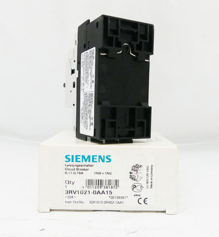 SIEMENS 3RV10210AA15