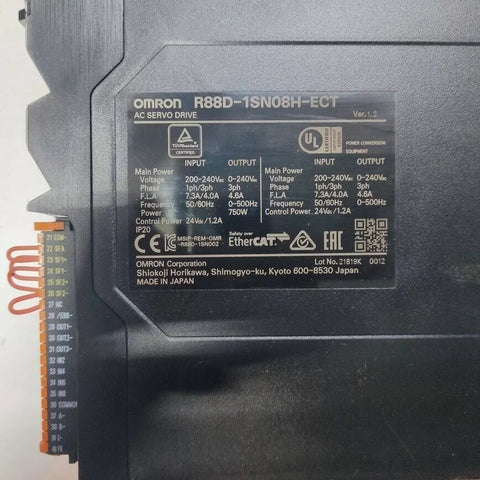 OMRON R88D-1SN08H-ECT