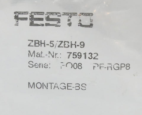 FESTO ZBH-5/ZBH-9