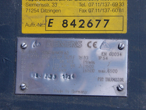 SIEMENS 1PH61614ZF40