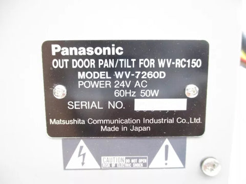 PANASONIC WV-7260D