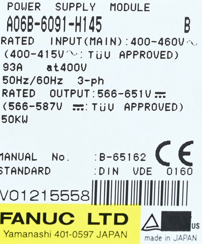 FANUC A06B-6091-H145