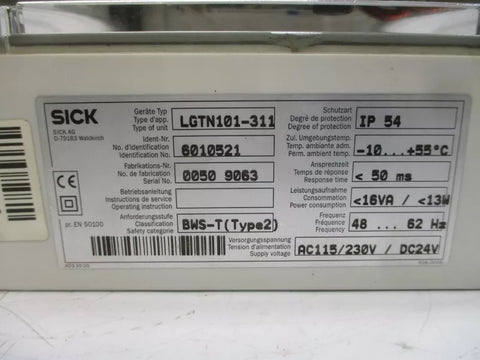 SICK LGTN101-311