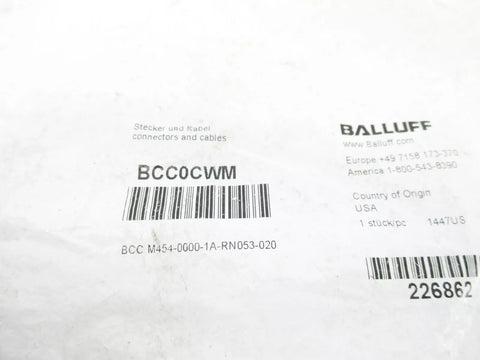 BALLUFF BCC M454-0000-1A-RN053-020