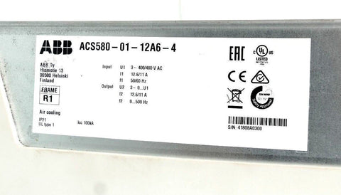 ABB ACS580-01-12A6-4