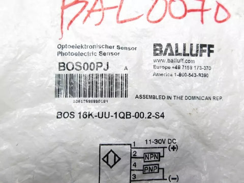 BALLUFF BOS16K-UU-1QB-00.2-S4