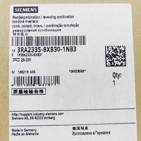 SIEMENS 3RA2335-8XB30-1NB3