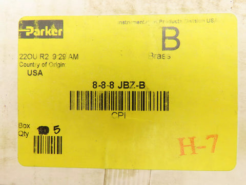 PARKER 8-8-8-JBZ-B