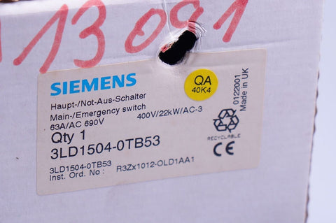 Siemens 3LD1504-0TB53