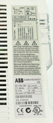 ABB ACS55-01E-02A2-2