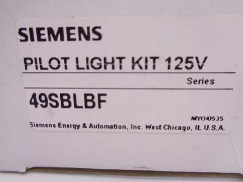 SIEMENS 49SBLBF