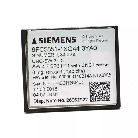 SIEMENS 6FC5851-1XG44-3YA0