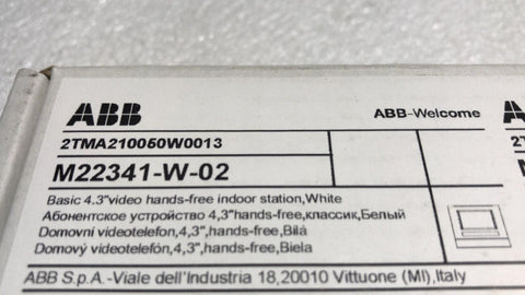 ABB M22341-W-02