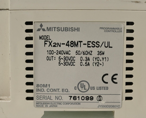 MITSUBISHI FX2n-48MT-ESS/UL