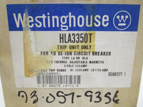 WESTINGHOUSE HLA3350T