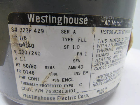 Westinghouse 323P 429