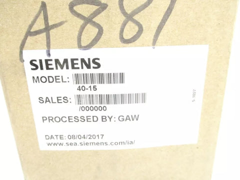 SIEMENS 40-15