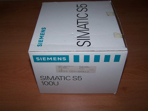 Siemens Simatic S5 6ES5 103-8MA02