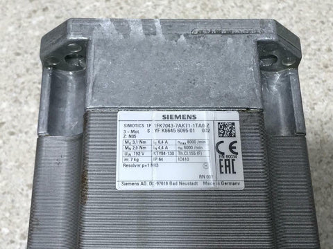 Siemens 1FK7043-7AK71-1TA0-Z