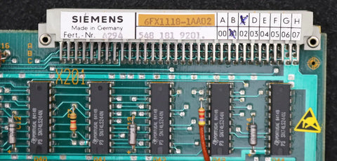 SIEMENS 6FX1118-1AA02