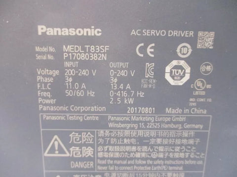 PANASONIC MEDLT83SF