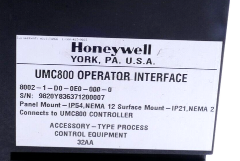 HONEYWELL 8002-1-D0-0E0-000-0