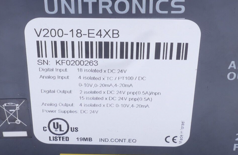 UNITRONICS V200-18-E4XB