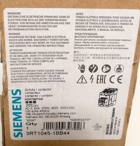 Siemens 3RT1045-1BB44