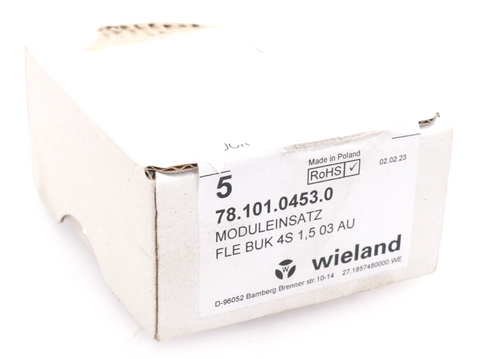 WIELAND 78.101.0453.0