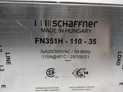 SCHAFFNER FN351H-110-35