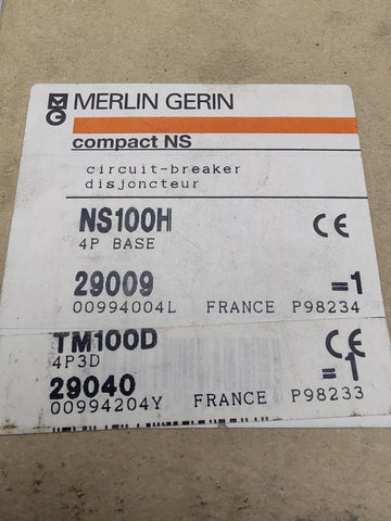 MERLIN GERIN NS100H-TM100D