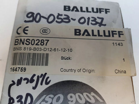 BALLUFF 819-B03-D12-61-12-10