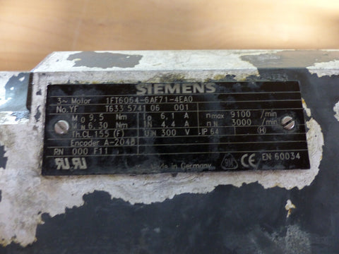 SIEMENS 1FT6064-6AF71-4EA0