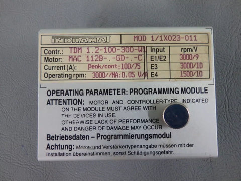 INDRAMAT MOD1/1X023-011