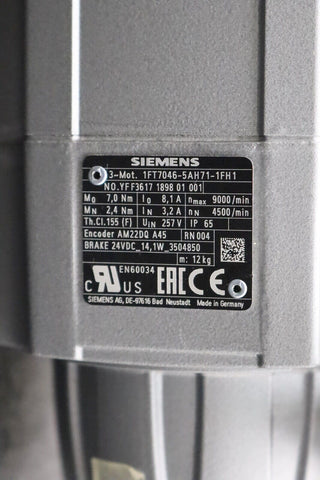 SIEMENS 1FT70465AH711FH1