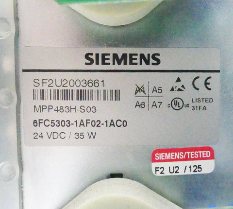 SIEMENS 6FC5303-1AF02-1AC0