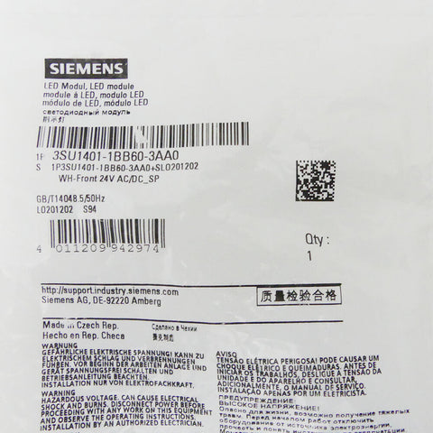 SIEMENS 3SU1401-1BB60-3AA0