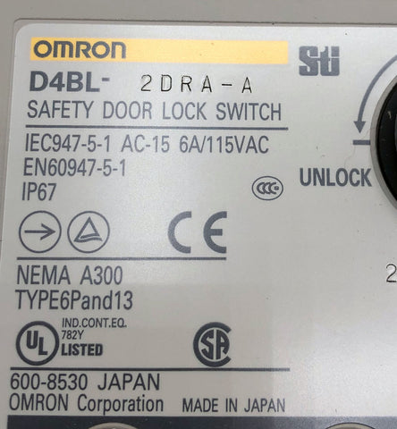 OMRON D4BL-2DRA-A