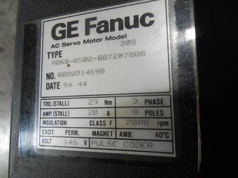 FANUC A06B-0502-B072/7008