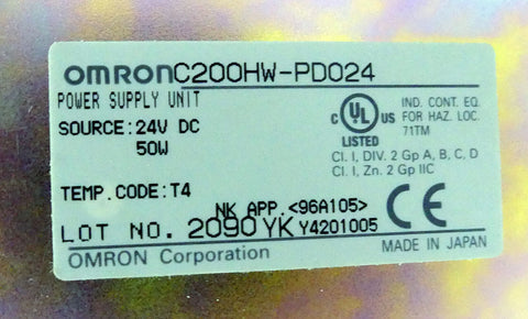 OMRON C200HW-PD024