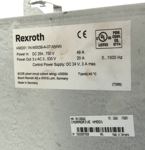 Bosch Rexroth HMD01.1N-W0036-A-07-NNNN